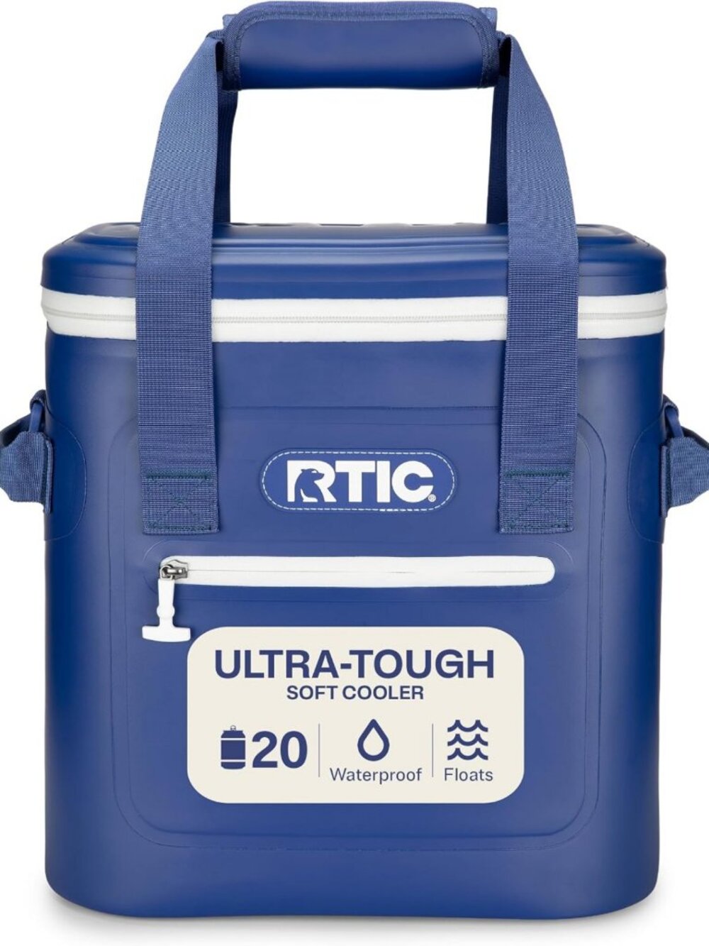 Ultra-Tough Waterproof Soft Cooler - 20 Can Capacity, Perfect for Outdoor